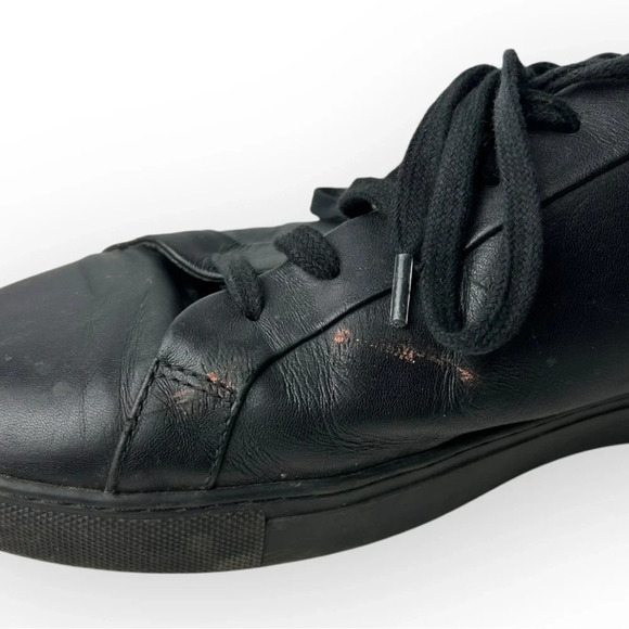 Kurt Geiger Lane Black Leather Sneaker 44 - Picture 6 of 9